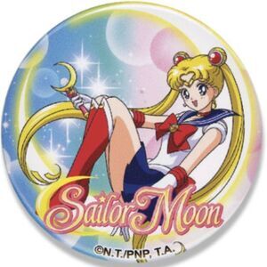 Sailor Moon Large Button Pin